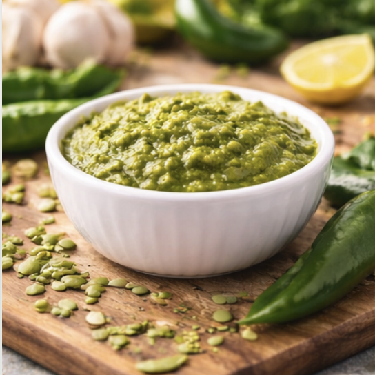 Verde Vivo in the kitchen